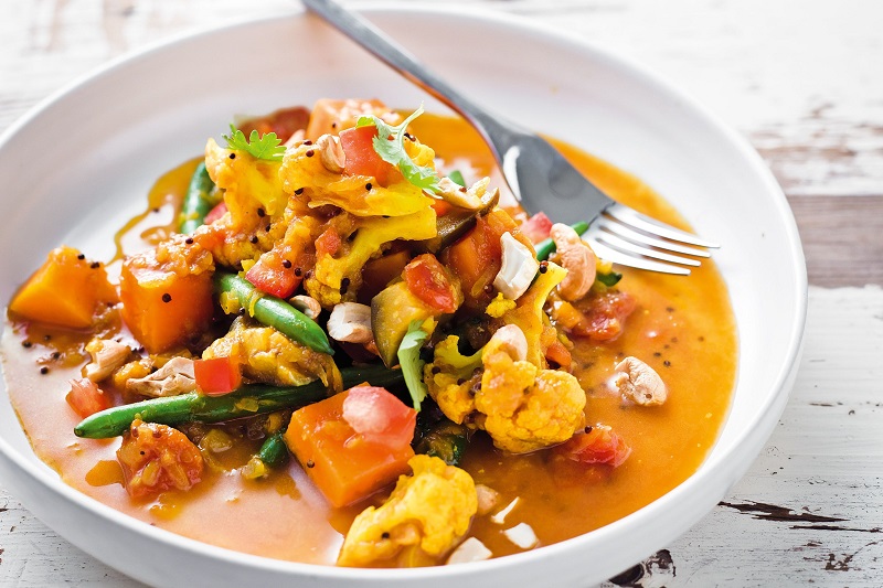 کاری سبزیجات (Vegetable Curry) | هند