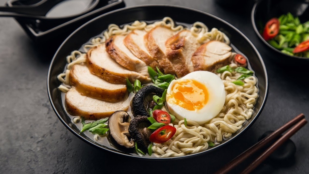 طرز تهیه رامن