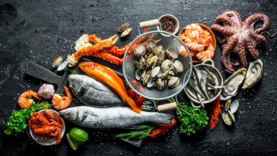 غذاهای دریایی جهان