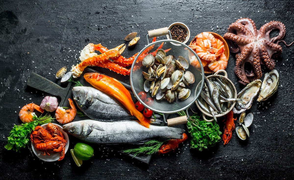 غذاهای دریایی جهان
