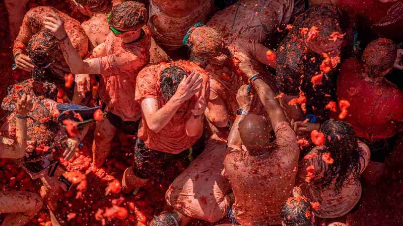 La Tomatina – اسپانیا